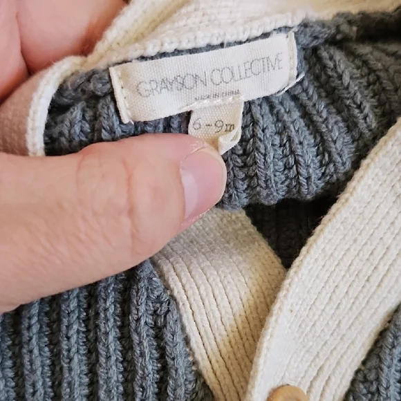 Zara Beige and Blue Kids Cardigan Duo - Picture 5 of 5